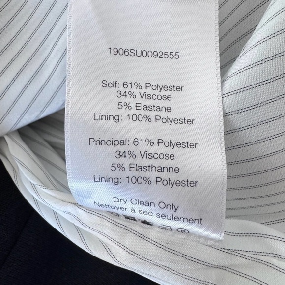 Veronica Beard BIK Tailored Mini Dress Black Size 6 - Picture 9 of 9